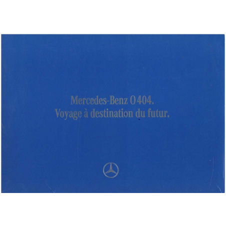 Autocar Mercedes-Benz 0 404 (Voyage à destination du futur) | Autocar 0 404 |