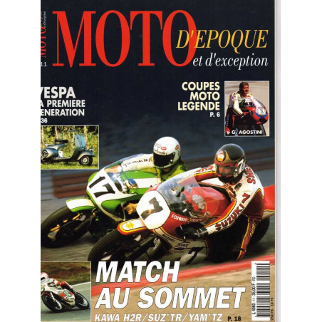 KAWA H2R Vs SUZ' TR et YAM'TZ - Moto d'époque et d'exception N°11 | Moto d'époque N°11 |