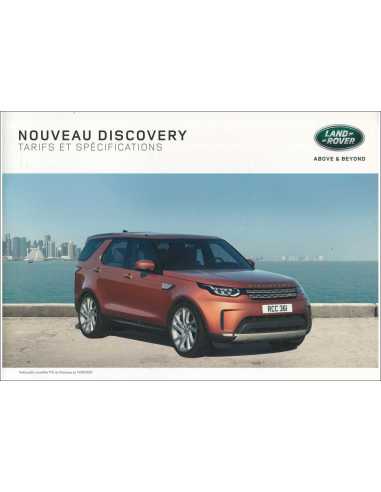 Brochure DISCOVERY LAND ROVER Tarifs 2016 (français) | LR05 |