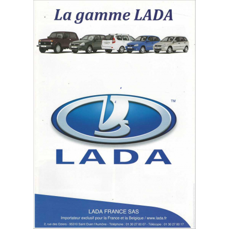 Brochure La GAMME LADA (Français) 2012 | LAD02 |