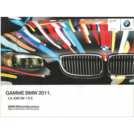 Catalogue BMW de 1 à Z (Français) 2011 | BMW 04 - Ref: 99 98 2 240 121 - 2/2011 |