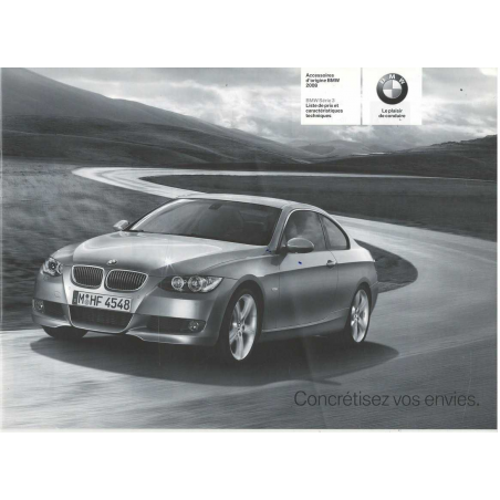 Catalogue BMW Série 3 - Accessoires d'origine + Prix (Français) 2008 | BMW 06 - Ref: 01 23 0 441 234 K |