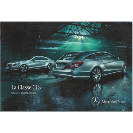 Catalogue Mercedes CLS Coupé et Shooting Brake (Français) 2013 | MER035 - Ref: BC/MR 6701-0709-03-02/0613 |
