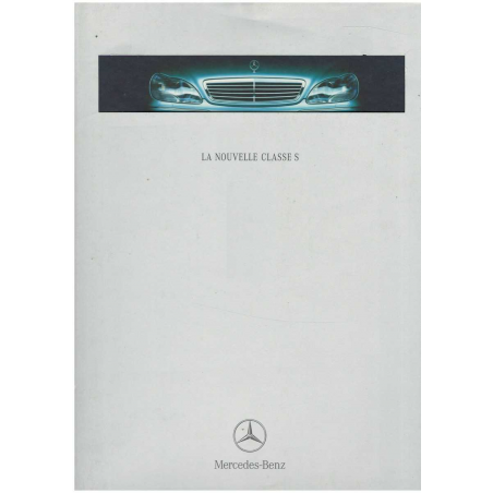 Catalogue Mercedes Classe S W220 (Français) 1999 | MER041 |