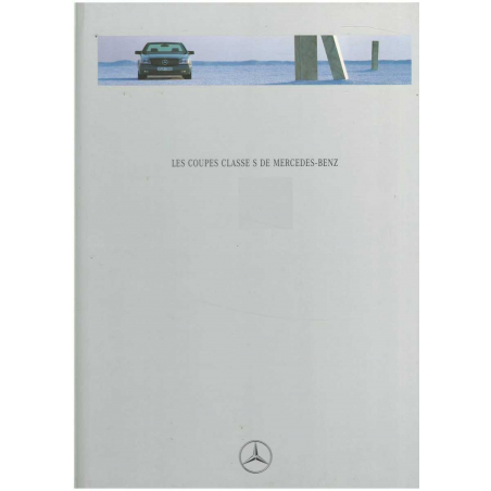 Catalogue Mercedes C140 coupé S (Français) 1995 | MER043 |