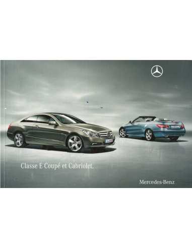 Catalogue Mercedes Classe E Coupé/Cabriolet (Français) 2010 | MER063 - Ref: BC/MR 6701.0416.03-00/0310 |