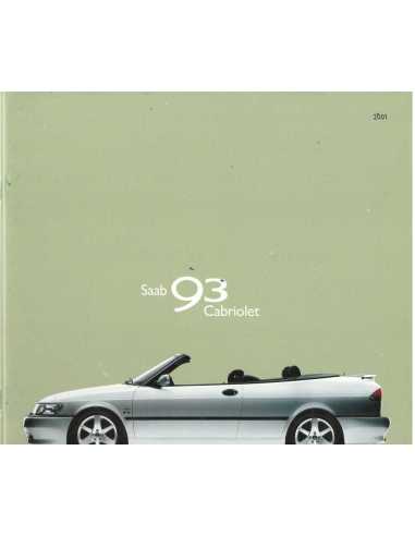 Catalogue SAAB 93 Cabriolet (2001) Français | Saab15 - Ref: 632513 |
