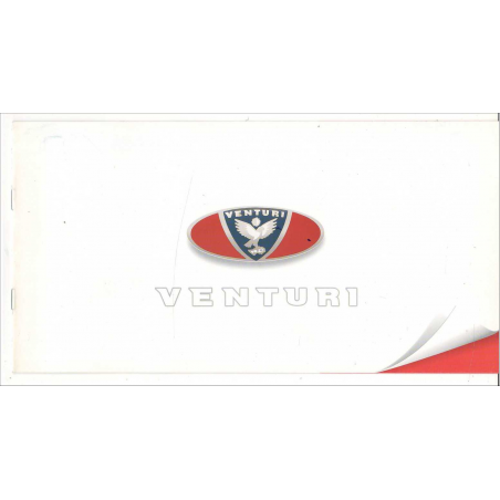 Catalogue VENTURI Atlantique et 400 GT (Anglais) | 314 |