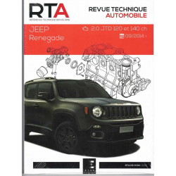 REVUE TECHNIQUE JEEP RENEGADE (2014 à ce jour) - RTA HS024 | 9791028306175 |