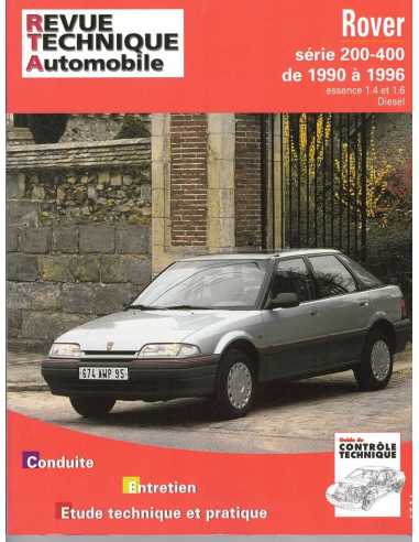REVUE TECHNIQUE ROVER 200/400 (1992 à 2000) - RTA 562 | 9782726856222 |
