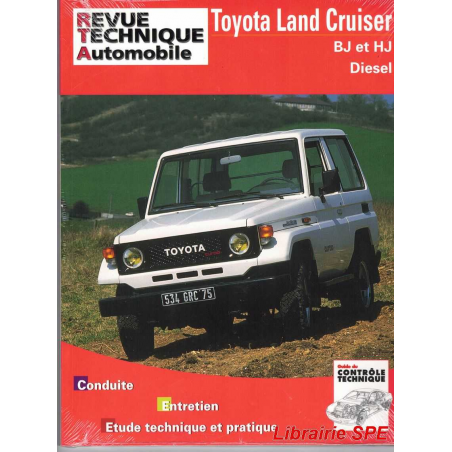 REVUE TECHNIQUE TOYOTA LAND CRUISER (BJ et HJ) (1974 à 1988) - RTA 019 | 9782726800195 |