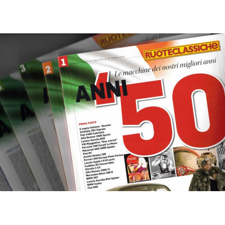 Le macchine dei nostri migliori anni. Anni '50, '60, '70. (6Vols) | 9788872127445 |