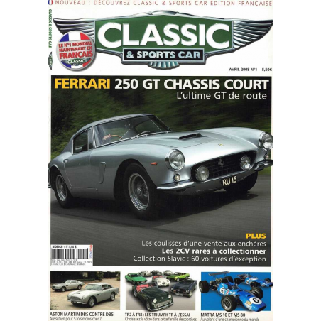 Revue Classic & Sports Car n°1 / Ferrari 250 GT | Classic & Sports Car 1 |