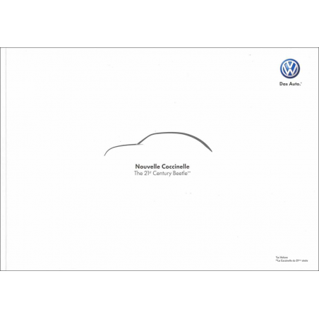 Catalogue Volkswagen New Beetle MK2 (Français) 2012 | VW02 |