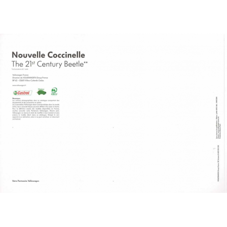 Catalogue Volkswagen New Beetle MK2 (Français) 2012 | VW02 |