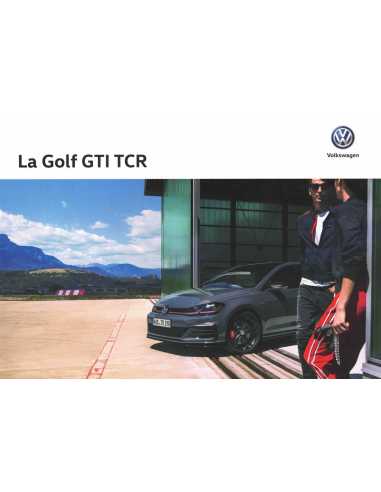 Dépliant VOLKSWAGN GOLF 7 GTI TCR (07/2019) Français | VW03 - Ref: 915.39.46 |