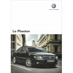 Catalogue VOLKSWAGEN PHAETON (Français) 2007 | VW04 - Ref: 715.1196.16.46 |