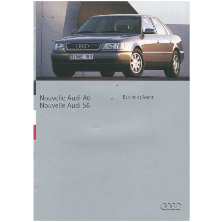 Catalogue AUDI A6/S6 ,Inclus Quattro (Français) 1994 | AUDI25 |