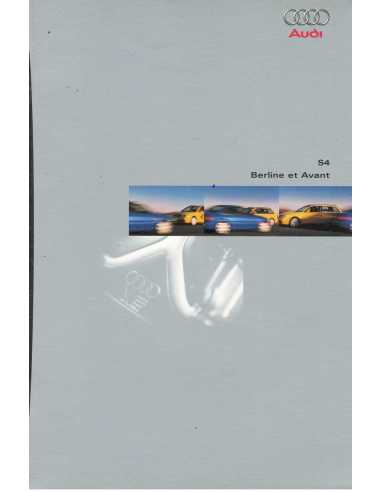 Catalogue AUDI S4 (Français) 1998 | AUDI28 |