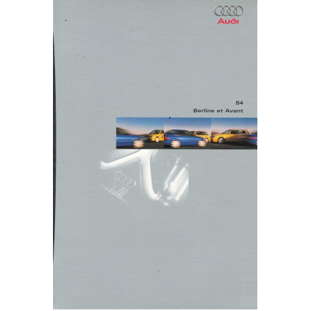 Catalogue AUDI S4 (Français) 1998 | AUDI28 |