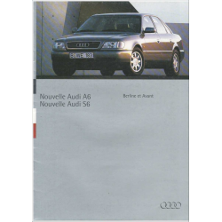 Catalogue AUDI A6/S6 Berline et Avant (Français) 1995 | AUDI30 |