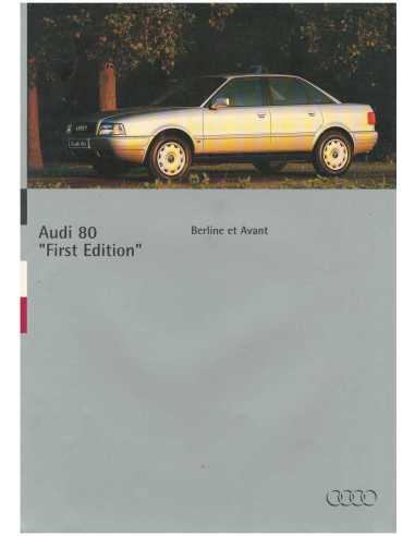 Dépliant AUDI 80 First édition (Français) 1994 | AUDI32 |