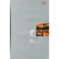 Dépliant AUDI A3 1.6 / 1.8 et 1.9 TDi (Français) 1996 | AUDI33 |