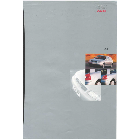 Brochure AUDI A3 1.6 / 1.8 et 1.9 TDi (Français) 1996 | AUDI34 |