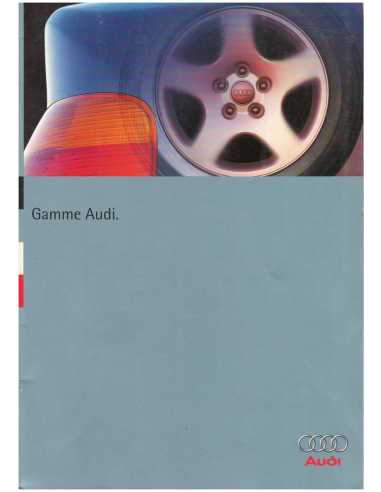 Catalogue Gamme AUDI (Français) 1995 | AUDI35 |