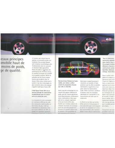 Catalogue Gamme AUDI (Français) 1995 | AUDI35 |