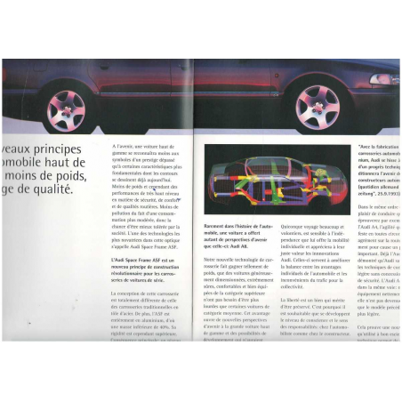 Catalogue Gamme AUDI (Français) 1995 | AUDI35 |