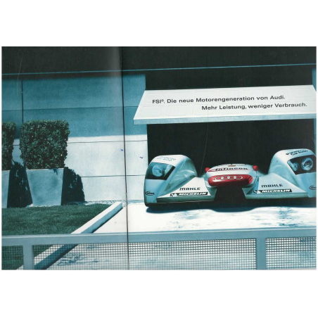 Catalogue AUDI FSi Le mans / A2 (Allemand) 2002 | AUDI37 |