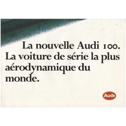 Dépliant Nouvelle AUDI 100 (Français) 1982 | AUDI38 |