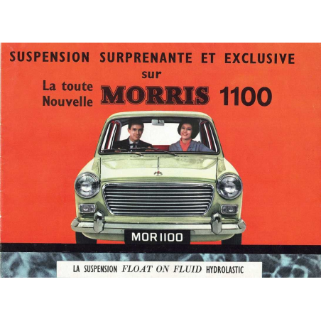 Dépliant MORRIS 1100 (ADO 16) 2 et 4 portes (Français) | MORRIS 1 |