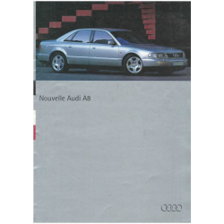Catalogue Nouvelle AUDI A8 2.8l et 4.2 (Français) 1994 | AUDI42 |