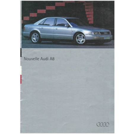 Catalogue Nouvelle AUDI A8 2.8l et 4.2 (Français) 1994 | AUDI42 |