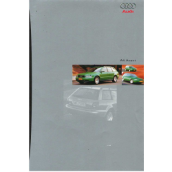 Catalogue Dépliant AUDI A4 Avant, inclus Quattro (Français) 1996 | AUDI44 |