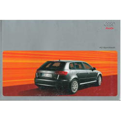 Catalogue AUDI A3 Sportback (Français) 2005 | AUDI45 |