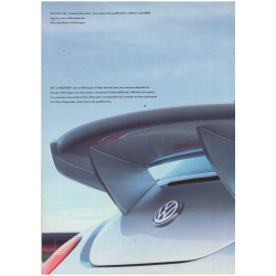 Catalogue VW New Beetle Mk1 RSi (Français) 2000 | vw11 | 2
