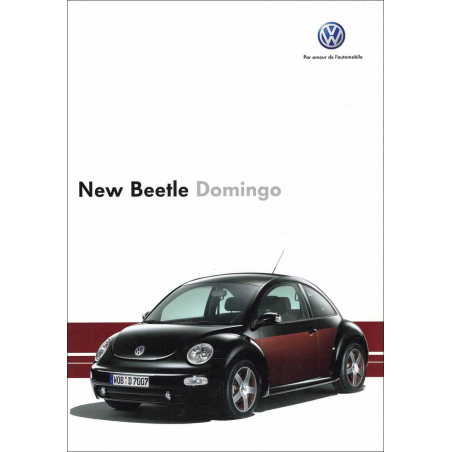 Catalogue VW New Beetle 1 Coach DOMINGO (Français) 2004 | VW020 - Ref: VWC 4170 09/04 |