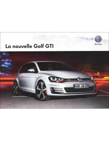 Catalogue VW GOLF 7 GTi (Français) 2013 | VW022 |