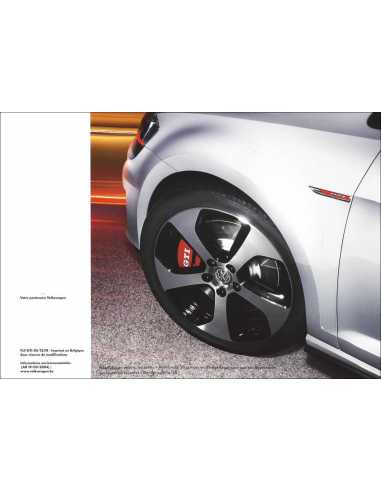 Catalogue VW GOLF 7 GTi (Français) 2013 | VW022 |
