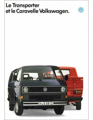 Catalogue VOLKSWAGEN TRANSPORTER T3 (Français) 1988 | VW028 |