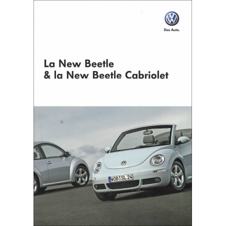 Catalogue VOLKSWAGEN New Beetle 1 et Cabriolet (Français) 2009 | VW029 |