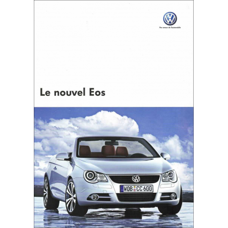 Catalogue VOLKSWAGEN EOS (Français) 2006 | VW031 |