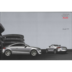 Catalogue Gamme AUDI TT Coupé et Roadster (Français) 2009 | AUDI47 |