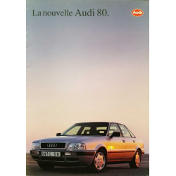 Brochure LA NOUVELLE AUDI 80 ( Français ) 1991 | AUDI59 |