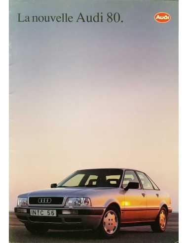 Brochure LA NOUVELLE AUDI 80 ( Français ) 1991 | AUDI59 |