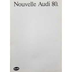 Brochure LA NOUVELLE AUDI 80 ( Français ) 1987 | AUDI61 |