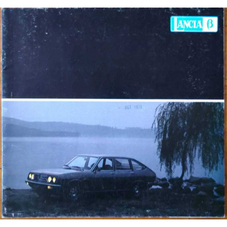 Catalogue LANCIA Beta 02 (Anglais) 1973 | LAN10 |